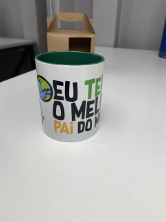 Caneca Dia dos Pais - Eu tenho o Melhor Pai Do Mundo | Cerâmica 325ml - comprar online