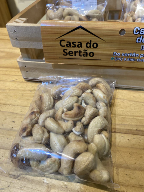 Castanha de caju caseira