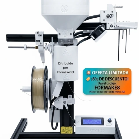 Extrusor de Filamento DIY - Artme 3D (MK3.9 / MK3S+) - Compra Internacional - cupon 8% de descuento