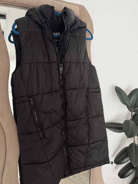 chaleco Zara Largo - talle XS (2da mano) - comprar online