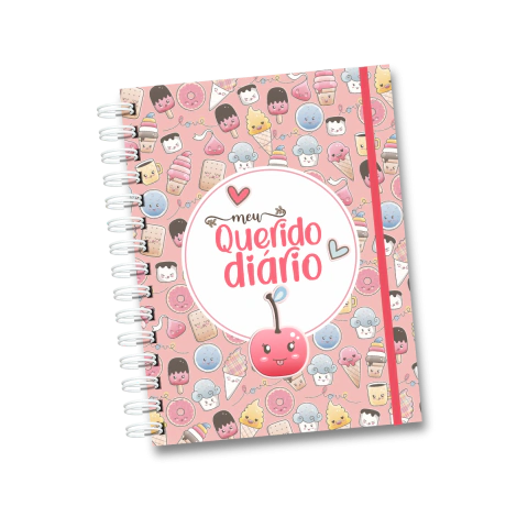 Diário Infantil Caderno Capa Dura Meu Querido Diário Presente Criativo