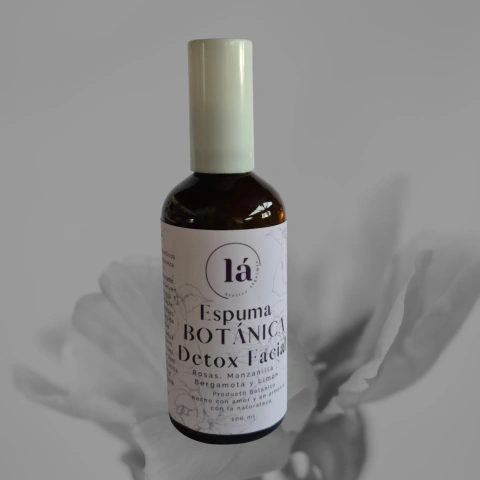 Espuma Detox Facial- Limpiador facial botánico y natural. - comprar online