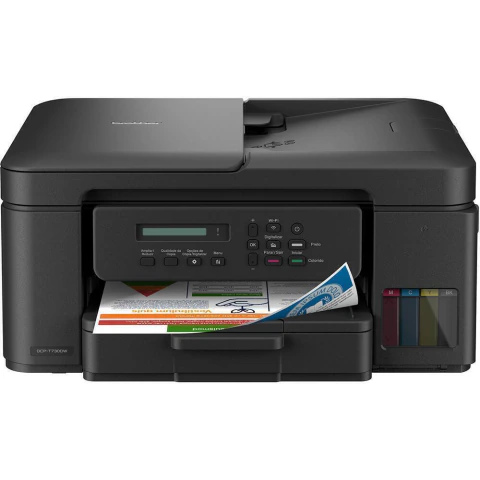 Dpct-730w brother multifuncional tanque de tinta