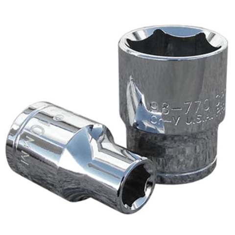 Bocallave 1/2" 1/2" Hexagonal Corta Crossmaster Crossmaster
