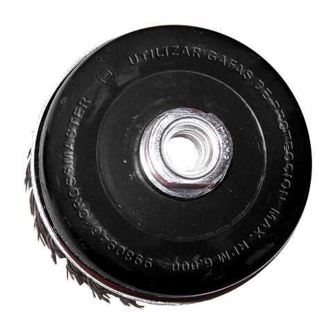 Cepillo Alambre CROS 65mm Trensado Crossmaster Crossmaster