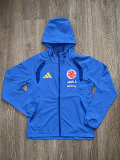 Colombia chaqueta rompevientos azul 2026 - comprar en línea