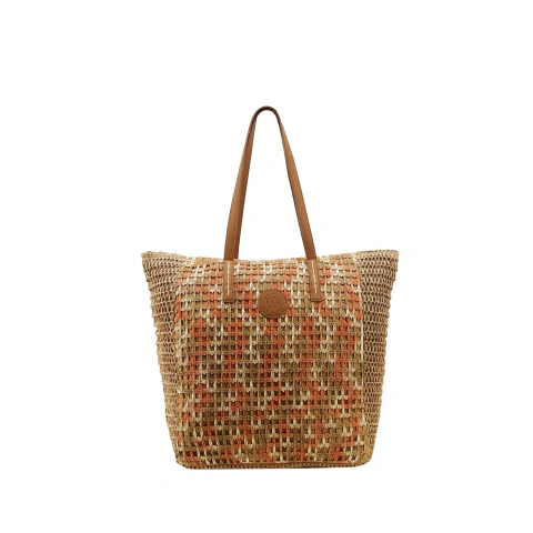 BOLSO PLAYERO AMAYRA MARRON