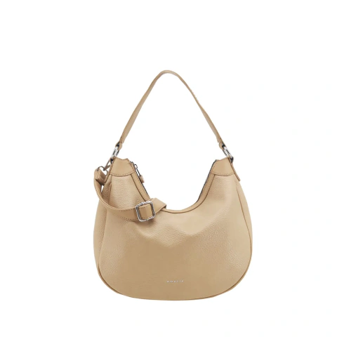 CARTERA AMAYRA HOBO TEXTURADA CAMEL