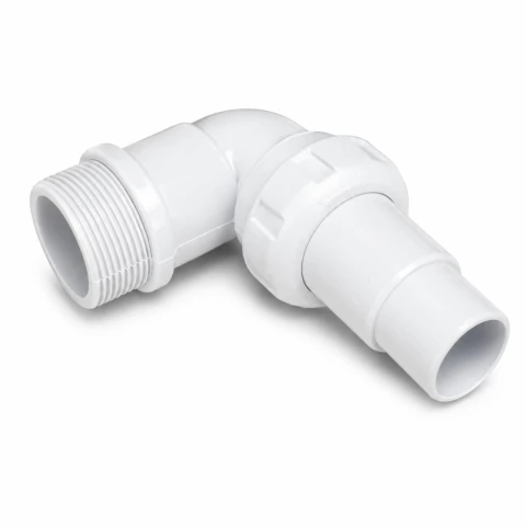 Acople rápido 90º combinado liso 1 1/4- 1 1/2"