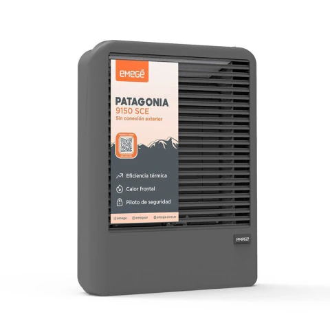 Estufa a gas sin salida Patagonia 5000 SCE multigas CE9150SCE