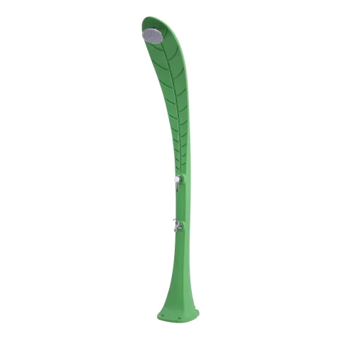 Ducha solar mod. Hoja- color verde SKU 104011