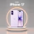 iPhone 17 – 256GB / 512GB - loja online