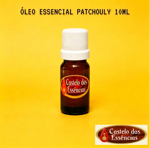 ÓLEO ESSENCIAL PATCHOULY FRASCO 10ML COD 1759