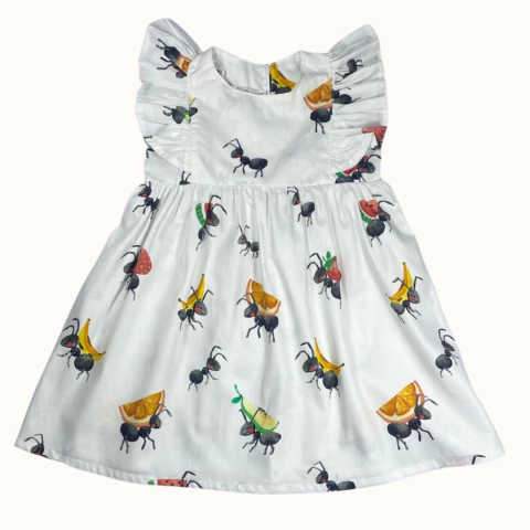 Vestido Babado Tutti Formigas na internet