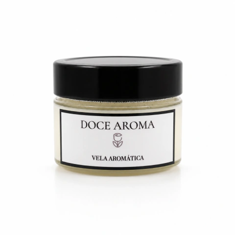 Vela Aromática Perfumada 120g – Escolha o Aroma