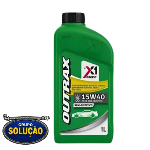 OLEO 15W40 OUTRAX SEMISSINTETICO X1 MAX (GASOLINA, ÁLCOOL, GNV E FLEX) - comprar online