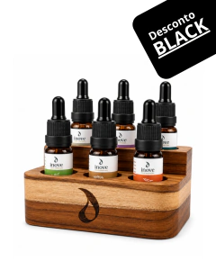 Organizador Expositor Inove para Óleos Essenciais 10ml – 6 Lugares