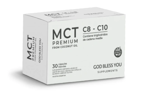 Capsula Blanda MCT C8 C10 God Bless You 30 g