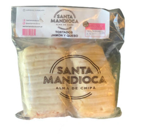 Tostado de Jamón y Queso Santa Mandioca 1 Unidad