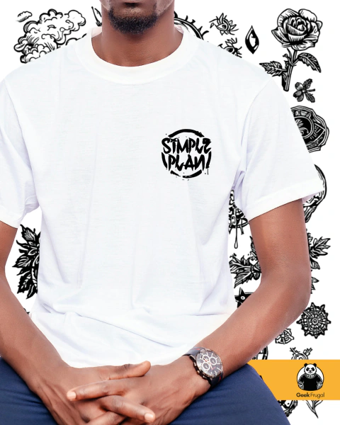 Camiseta Oversized - Simple Plan
