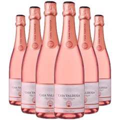 Espumante Casa Valduga Arte Brut Rose 6x750ml