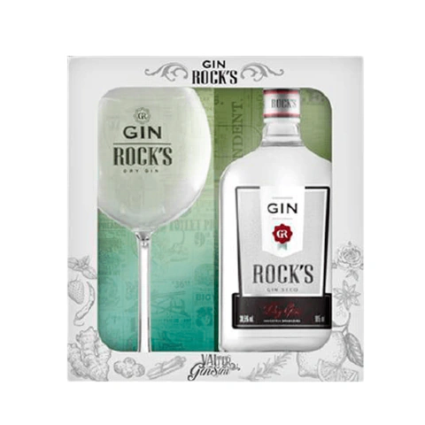 Maleta Gin Rocks 1L C/Taça