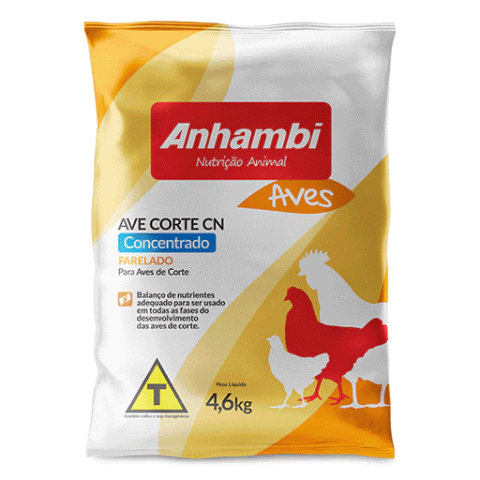 Ração Anhambi Ave Corte CP Triturada - 4,6kg - comprar online