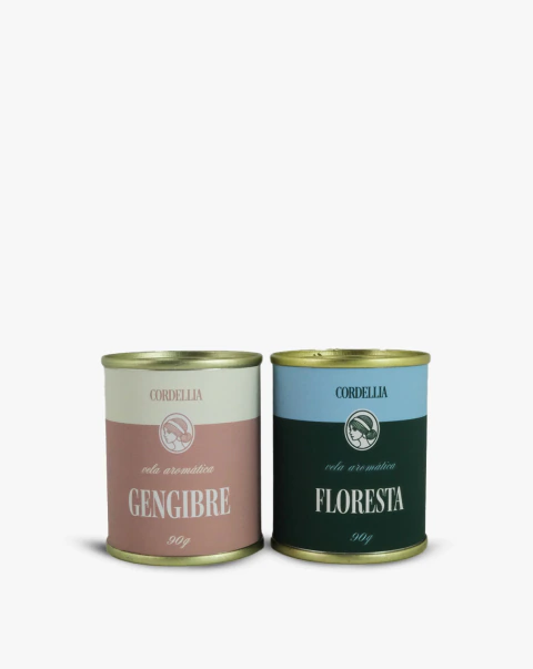 DUPLA POT DE PEINTURE - GENGIBRE/FLORESTA