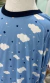 Pijama Longo Infantil Nuvens na internet