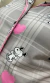 Pijama Americano Curto - Estampa do Snoopy Xadrez Cinza na internet