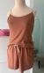 Pijama de Alça Liso em Suede - comprar online