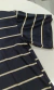 Camisola Estilo Blusão de Listras na internet