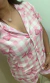 Pijama Americano Curto em Suede – Xadrez Rosa com Laços na internet