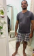 Pijama Masculino com Short Xadrez