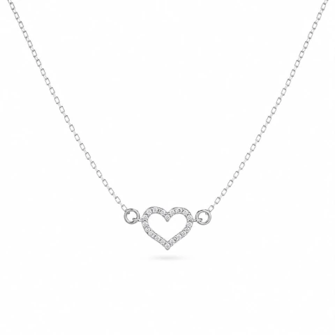 Chocker coração cravejado cristal