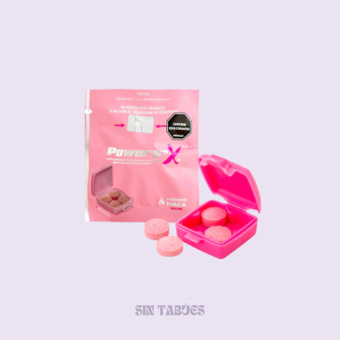 Potenciador Sexual Femenino Power Sex Mujer Blister X 4