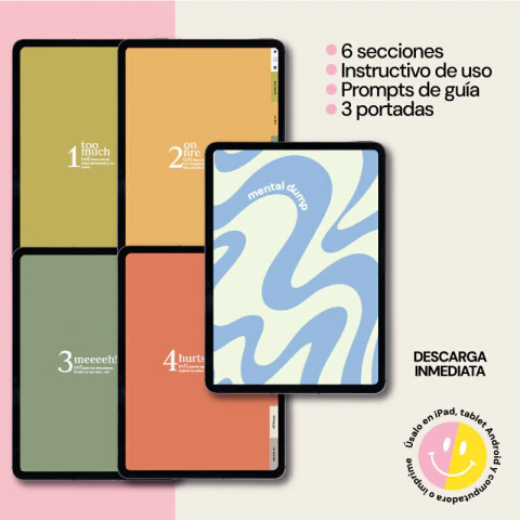Journal de emociones - Mental Dump Digital