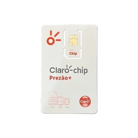 Chip Claro com Recarga de R$30 – Pronto para Uso