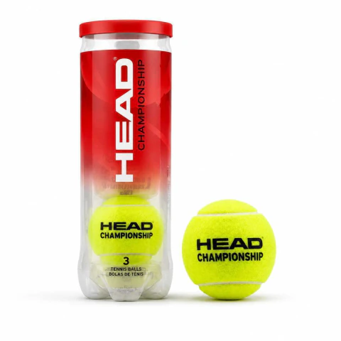 Bola de Tênis HEAD Championship – Tubo com 3 Bolas