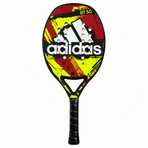 Raquete de Beach Tennis Adidas BT 3.0 — Amarela e Vermelha