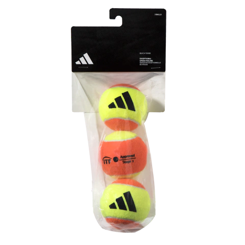 Bola de Beach Tennis Adidas Aditour - Pack com 3 Bolas