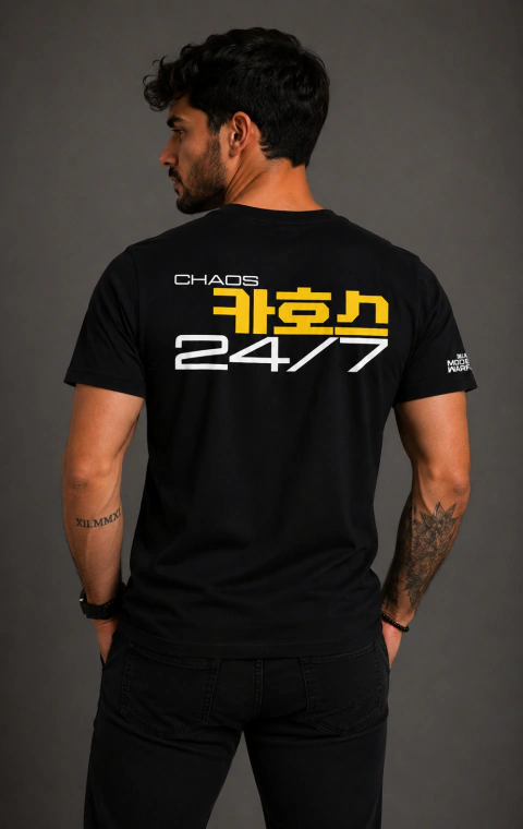 Camiseta Call of Duty Modern Warfare 4 MW4 Chaos 24/7