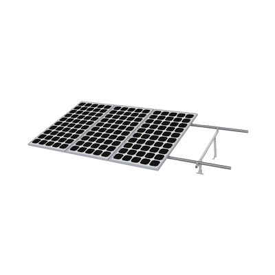 Kit Montaje para Panel Solar, Riel 5 de 5.4m para 4 Módulos de Espesor de 35mm, Vel. de Viento Máx. 190km/h