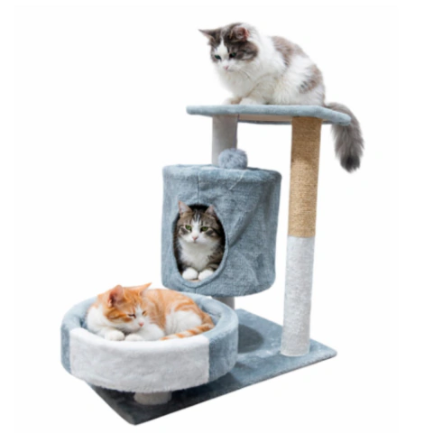 Gimnasio Rascador para Gatos con Torre