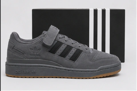 Adidas FÓRUM LOW GRAFITE PRETO VELCRO