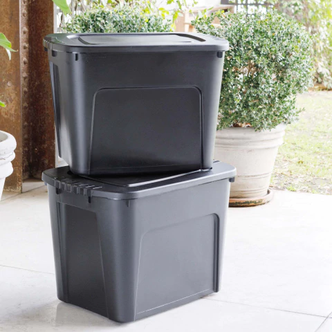 Caja Organizadora de Plástico Eco Box 80 Lts X2 - comprar online