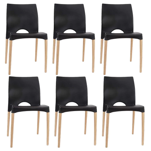 Set 6 Sillas de Diseño Cannes en internet