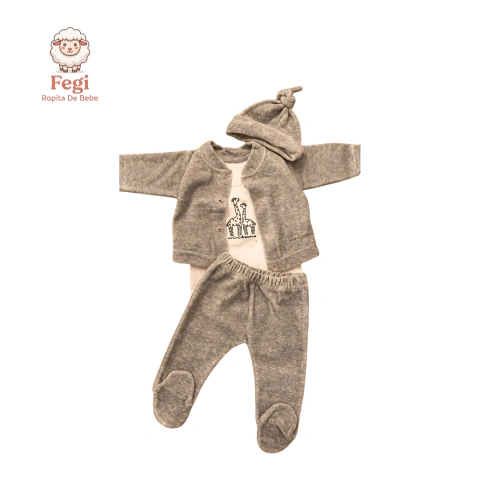 Ajuar de 4 Piezas de Plush Dreams - Fergi