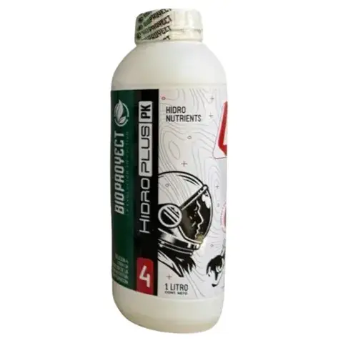 Hidronutrient 4 Bioproyect 1L Plus PK - Nutrientes para Floración Espectacular