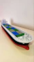 BRINQUEDO NAVIO PORTA CONTAINERS 30 CM - FLUTUA NA ÁGUA - 3D CREATOR